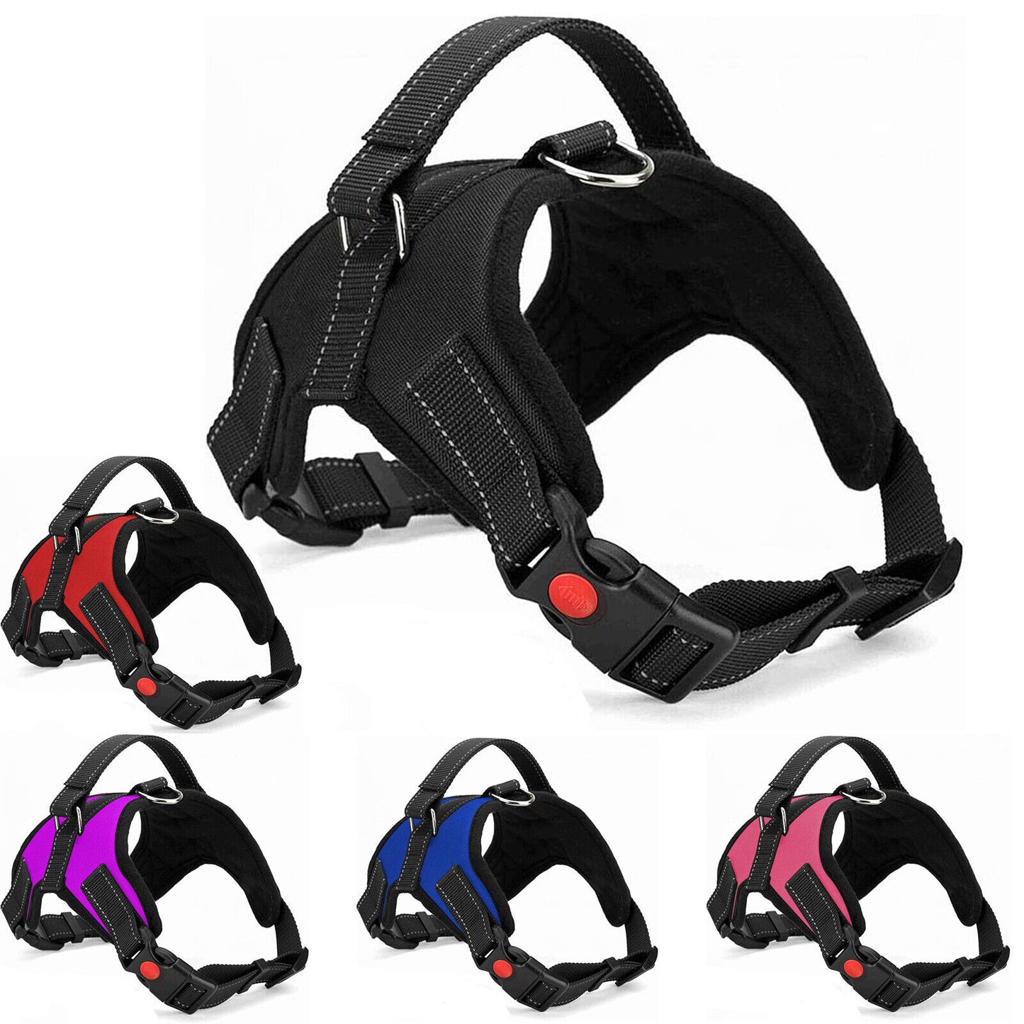 Dog Harness No Pull for Small Medium Large Dogs anti Pull Strong and Adjustable